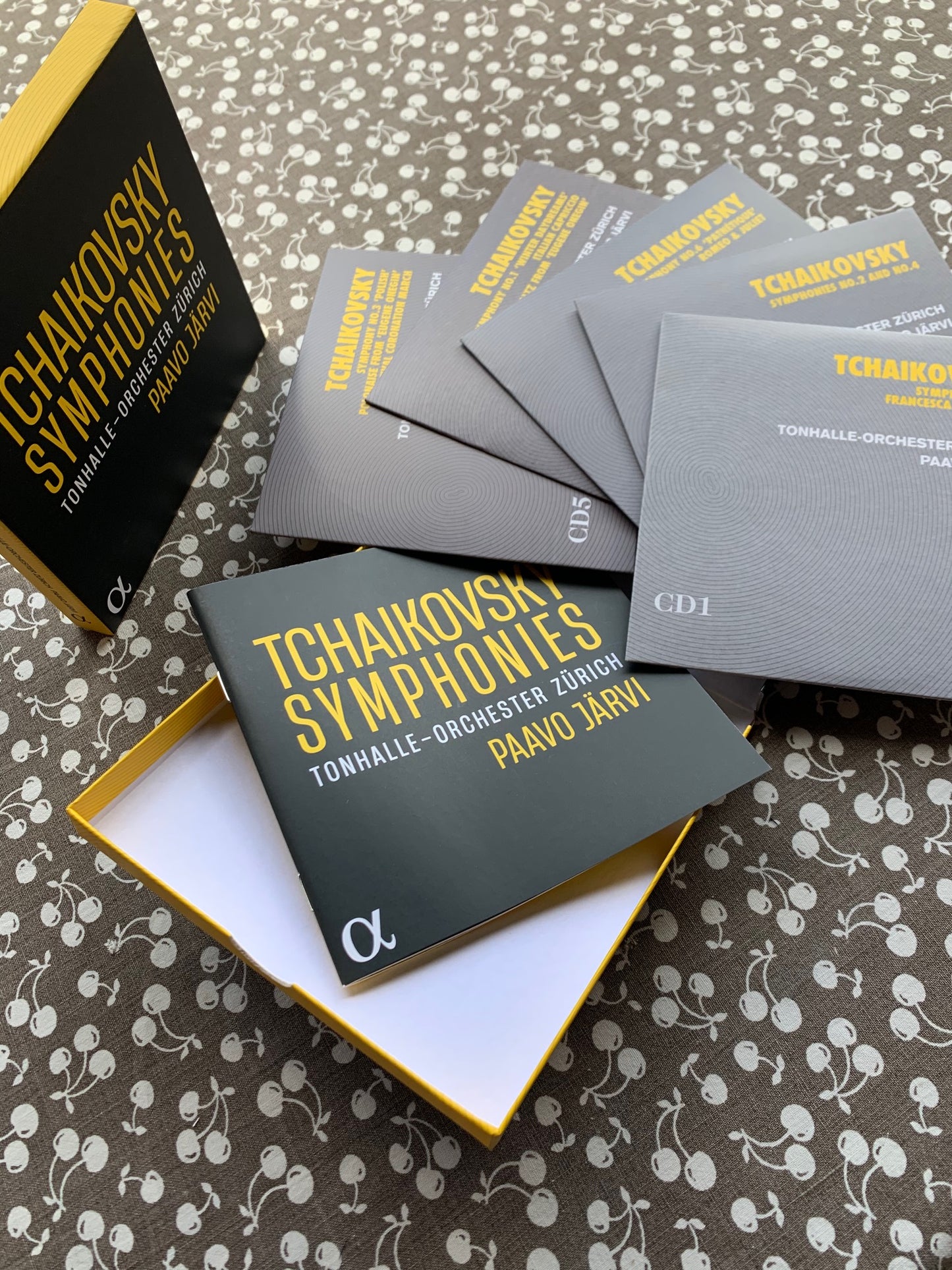 Tonhalle Orchester Zürich, Paavo Järvi: Tschaikovsky-Box