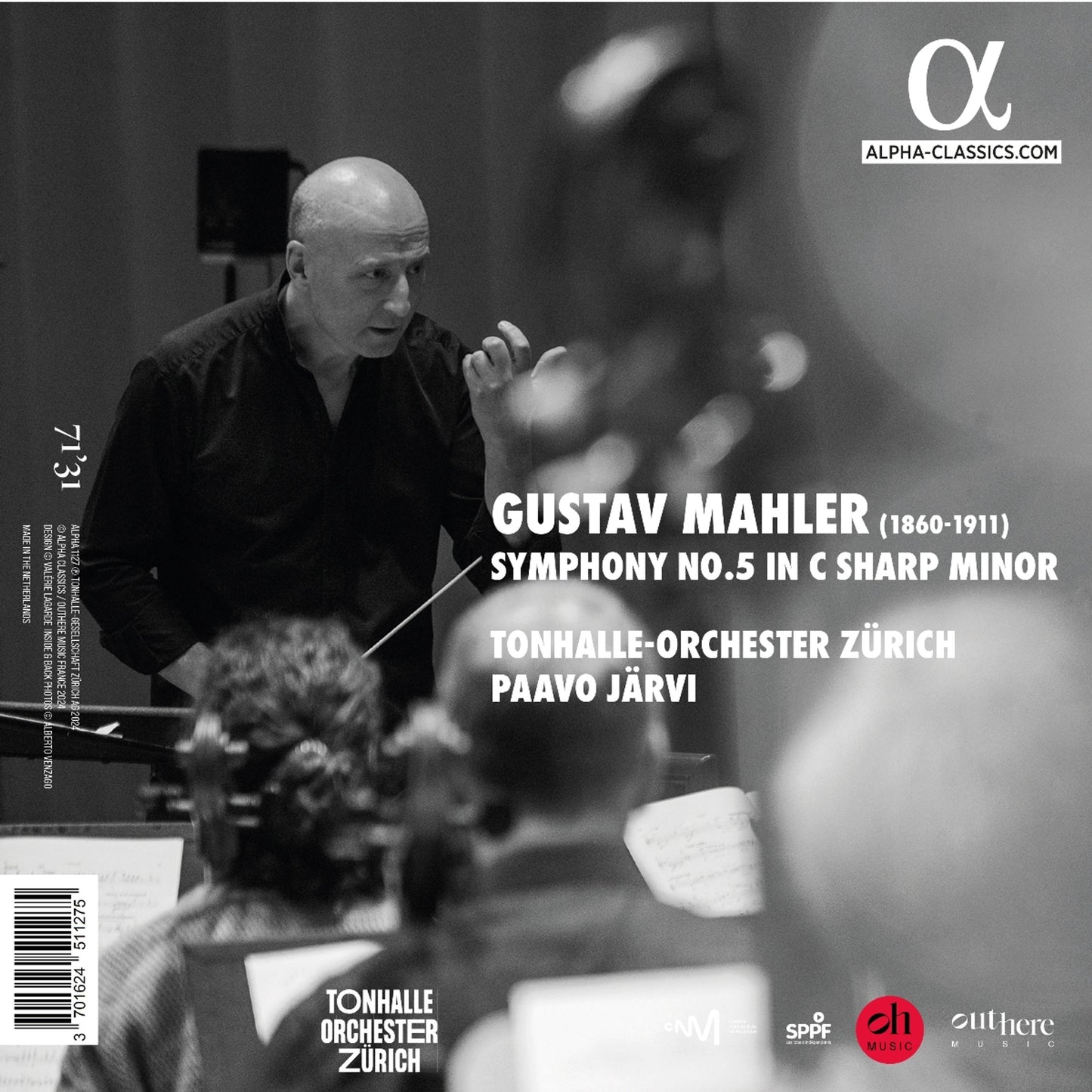 Tonhalle Orchester Zürich, Paavo Järvi, Mahler 5. Sinfonie