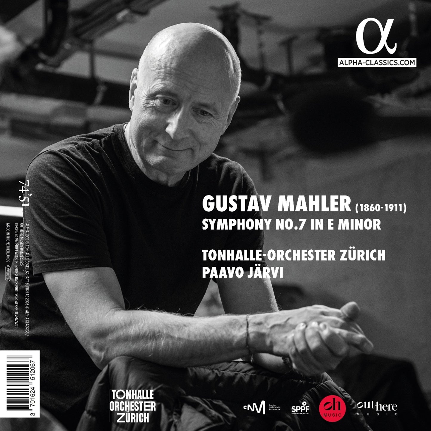 Tonhalle Orchester Zürich, Paavo Järvi: Mahler, Sinfonie Nr. 7