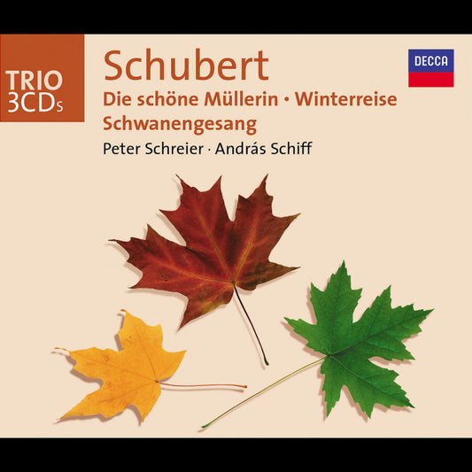 András Schiff, Peter Schreier: Schubert. Die schöne Müllerin, Winterreise & Schwanengesang
