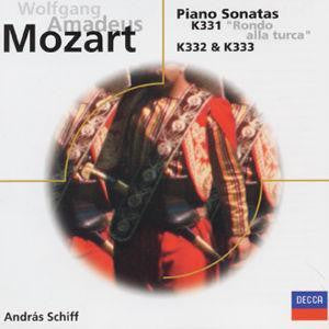 András Schiff: Mozart, Klaviersonaten KV 331-333